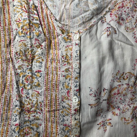 Billabong Bell-Sleeve Floral Dress - Picture 3 of 4